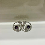 Orecchini Twisted Zirconia