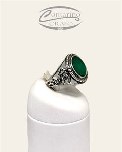 Anello Agata Piatta
