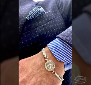 Bracciale rigido uomo TRIPODE