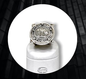 Anello BIG moneta tripode